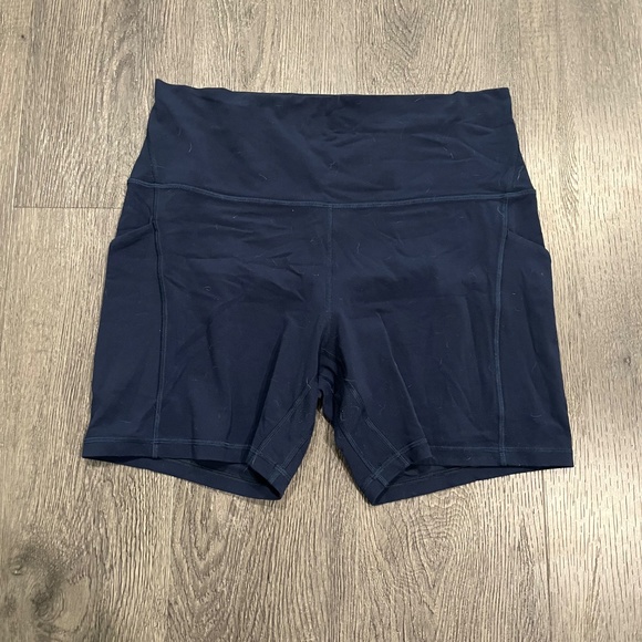 Lululemon align shorts, Colour true navy, Size 12, has pockets - Picture 2 of 3